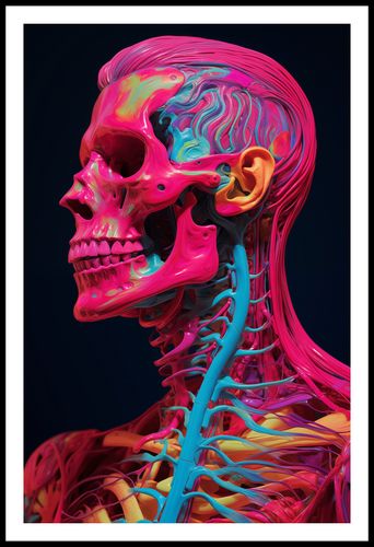 Plakat 56,6x86,4cm Anatomia Koloru na Arena.pl