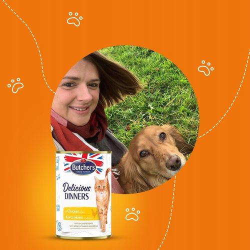 Butchers mokra karma dla kota Delicious Dinners kurczak 10x400g na Arena.pl