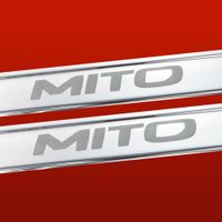 Listwa progowa ALFA ROMEO MITO Stal nierdzewna 304 połysk 2szt