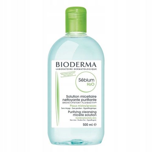 Bioderma Sebium H2O Płyn Micelarny Do Skóry Tłustej I Mieszanej 500ml na Arena.pl