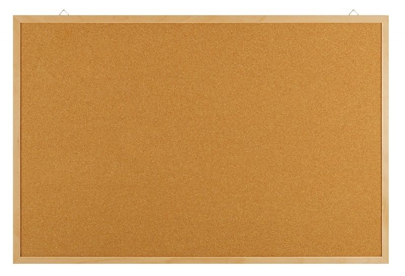Tablica Korkowa Basic W Ramie Drewnianej 900X600 zdjęcie 1