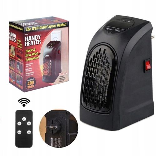MOCNY MINI GRZEJNIK ELEKTRYCZNY FARELKA DO KONTAKTU HEATER 400W na Arena.pl