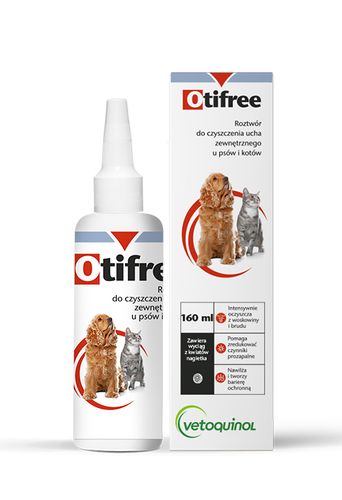 VETOQUINOL Otifree 160ml Do Czyszczenia Uszu na Arena.pl