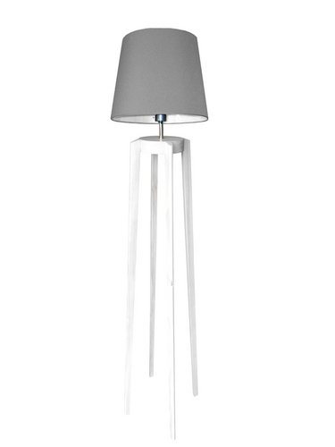 Lampa podłogowa FOGO drewno E27 na Arena.pl