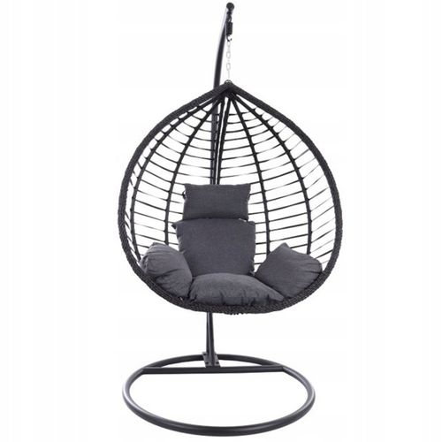Bujany Kokon Ogrodowy Huśtawka Kosz Fotel Wiszący na Taras Technorattan na Arena.pl