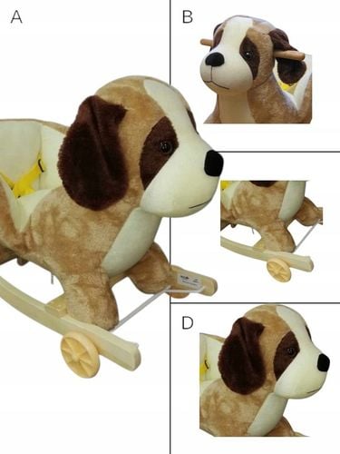 REWELACYJNY ŚPIEWAJĄCY BUJAK na BIEGUNACH i KÓŁKACH 3w1 PIES PIESEK+MELODIE na Arena.pl