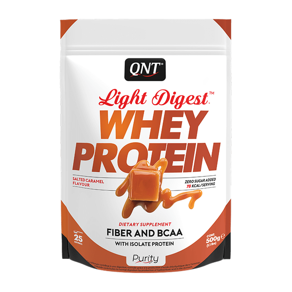 QNT - Light Digest Whey Protein - 500 g słony karmel zdjęcie 1
