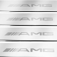 Listwa progowa MERCEDES GLS X166 AMG Stal nierdzewna 304 połysk 4szt