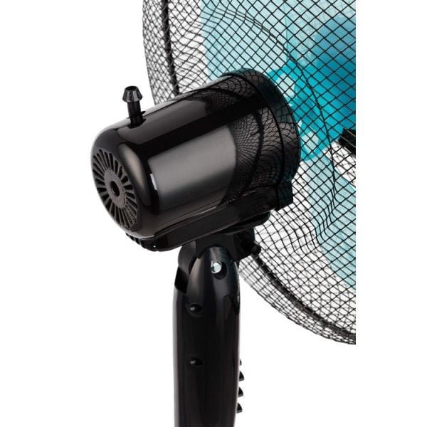 Wentylator stojący z pilotem wiatrak MPM BWP-02/C czarny zdjęcie 5