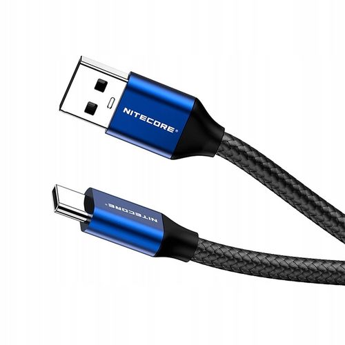 Kabel Nitecore UAC20 z USB-C na USB-A 2.0 1000mm na Arena.pl