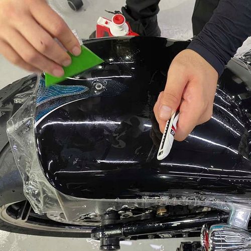 Folia Ochronna PPF Bezbarwna Samoprzylepna Gruba Na Stół Samochód Rower na Arena.pl