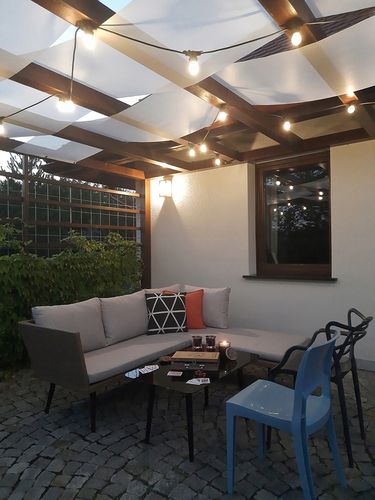 PAS ALTANOWY ŻAGIEL PRZECIWSŁONECZNY NA PEROGLĘ ALTANĘ TARAS BIAŁY 1X5 na Arena.pl