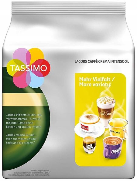 Kapsułki TASSIMO Jacobs Caffe Crema Intenso XL 16 zdjęcie 3