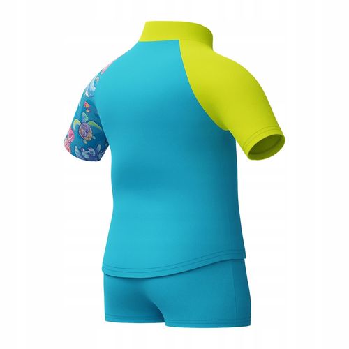 Strój kąpielowy dwuczęściowy dla chłopców Speedo Digital Rash Top Set 2lata na Arena.pl