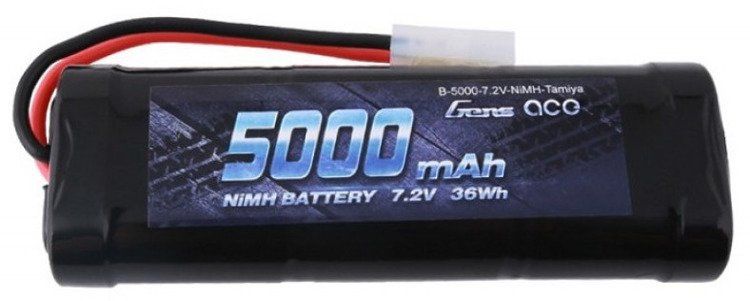 Akumulator Gens Ace 5000mAh 7.2V NiMH DO modeli Tamiya zdjęcie 1