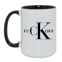 Duży Biało-Czarny 450 ml