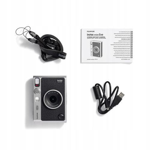 Aparat Fujifilm Instax Mini Evo Czarny USB-C na Arena.pl