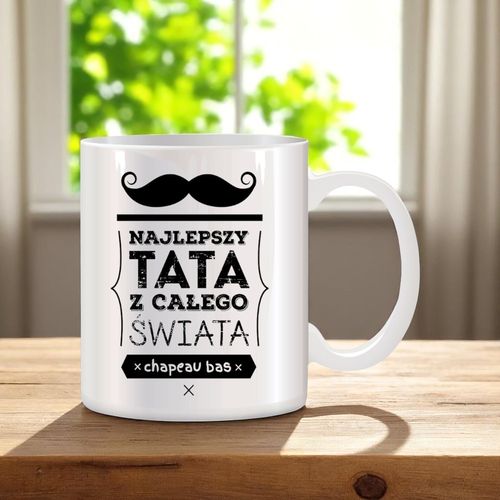 ZESTAW PODUSZKA I KUBEK ORYGINALNY PREZENT DLA TATY TEŚCIA DZIEŃ OJCA TATA na Arena.pl
