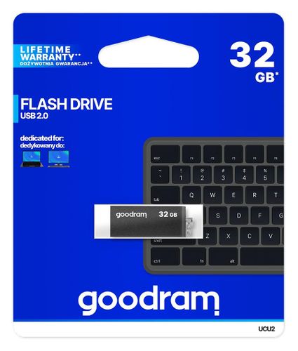 Pendrive GoodRam Cube 32GB; USB 2.0; kolor czarny na Arena.pl