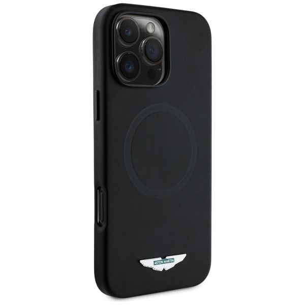 Etui Aston Martin do iPhone 16 Pro, Czarny MagSafe zdjęcie 4