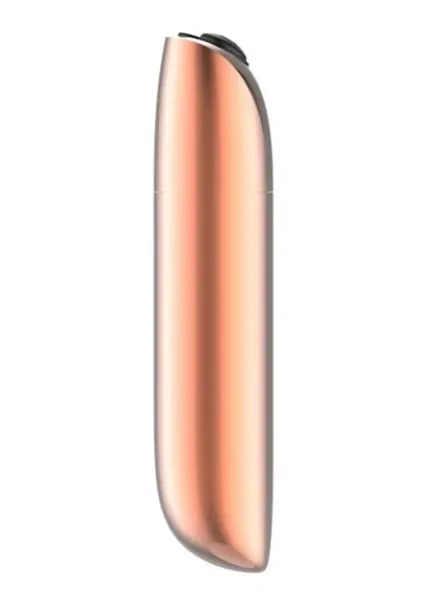 Stymulator-Rechargeable Powerful Bullet Vibrator USB 20 Functions - Gold zdjęcie 1