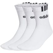 Skarpety adidas 3-Stripes Linear Half-Crew Cushioned 3p HT3437 46-48
