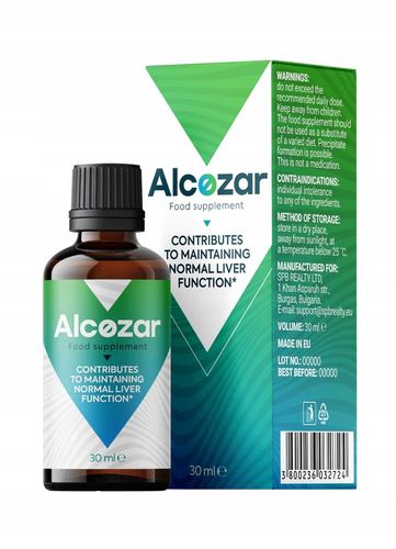 Alcozar - Naturalne wsparcie w walce z uzależnieniem od alkoholu 30 ml na Arena.pl