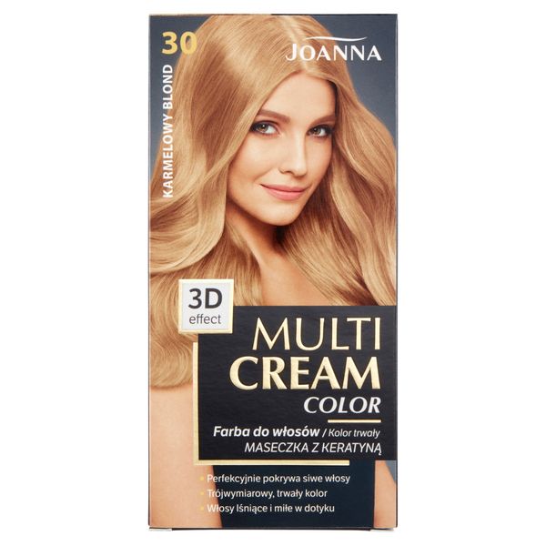 JOANNA MULTI CREAM Farba 30 Karmelowy blond zdjęcie 1