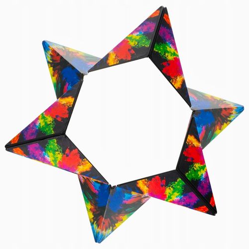 KOSTKA MAGNETYCZNA 3D FIDGET MAGIC CUBE ANTYSTRESOWA ZABAWKA 72 KSZTAŁTY na Arena.pl