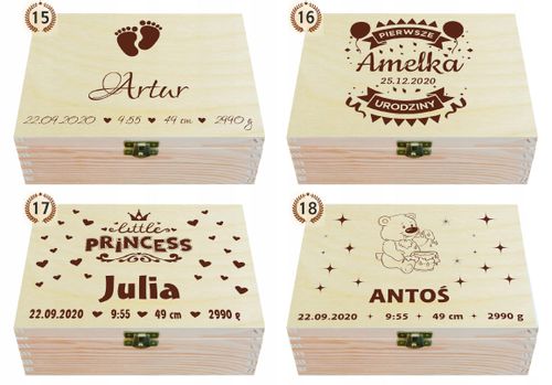 PUDEŁKO WSPOMNIEŃ PREZENT CHRZEST ROCZEK METRYCZKA na Arena.pl