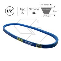 Pasek klinowy napędu noży traktorki MTD John Deere Husqvarna AYP