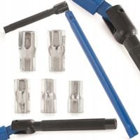 KLUCZ DO MONTAŻU BATERII ARMATURY 6 NASADEK 8-13 MM KRANÓW