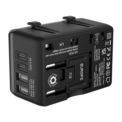 adapter podróżny 4w1 blitzwolf bw-ta1 2xusb + c + pd 20w na Arena.pl