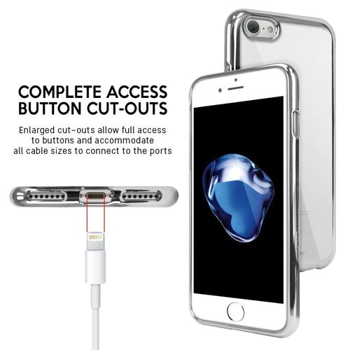 Mercury RING2 - Etui iPhone 7 (srebrny) na Arena.pl