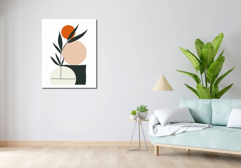 Obraz 70x90cm Kompozycja Natury zdjęcie 2