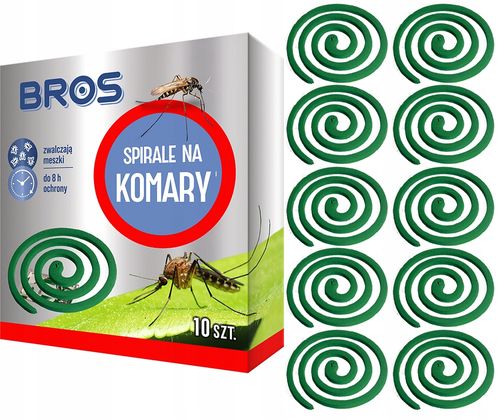 bros - spirale na komary 10szt na Arena.pl