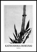 Plakat 50x70cm Design Bamboo, Hokusai Vintage do Salonu