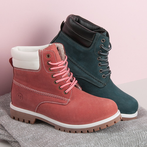 Skórzane Traperki r.38 na Arena.pl