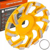 TARCZA GARNKOWA DIAMENTOWA DO SZLIFOWANIA BETONU KAMIENIA SEGMENTOWA 125MM