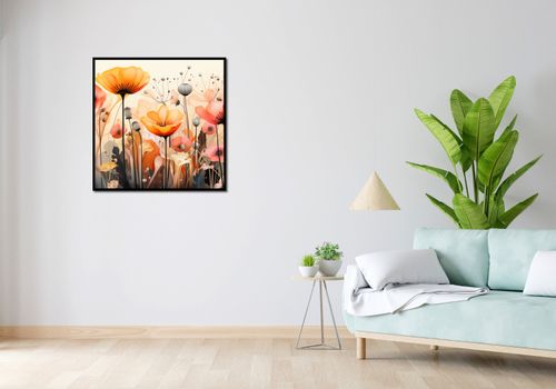 Plakat 80x80cm Taneczne Maki na Arena.pl