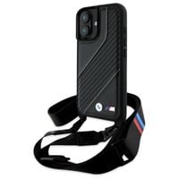 BMW BMHCP16S23PSCCK iPhone 16 6.1" czarny/black hardcase M Edition Carbon