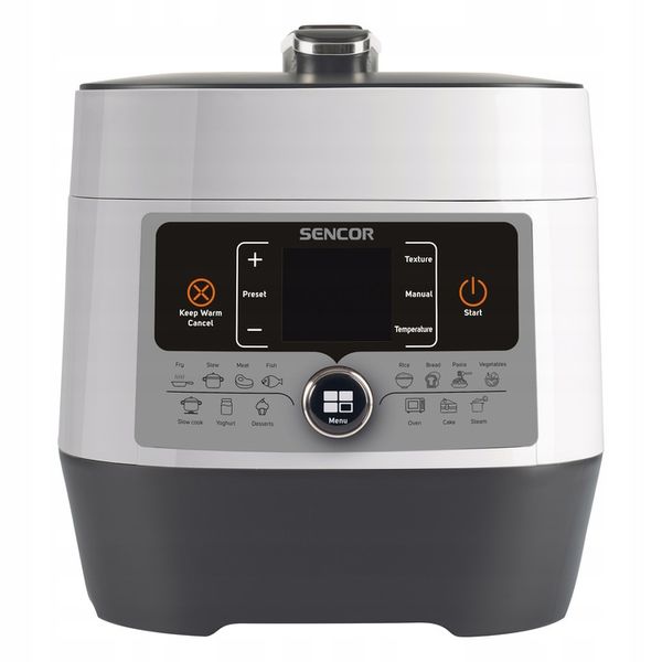 Multicooker szybkowar elektryczny 1000W 5,7L 14 PROGRAMÓW Sencor SPR 3600WH zdjęcie 15