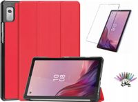 ETUI SKÓRZANE DO LENOVO TAB M9 9" TB310XU TB310FU 2023r.+ SZKŁO + RYSIK