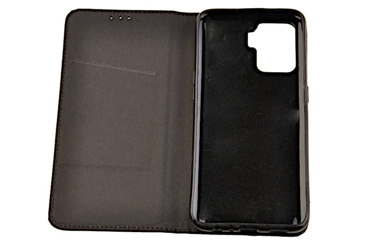 Etui Smart do OPPO Reno 5 Lite czarny zdjęcie 3