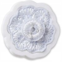 Crocs Przypinka Charms Ozdoba Pin Do Butów Jibbitz Elegant White Floral 4