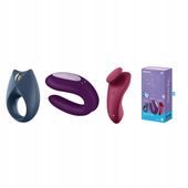 Zestaw Satisfyer Partner Box 3 Wibratory dla Par Aplikacja
