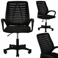 FOTEL OBROTOWY BIUROWY KRZESŁO KOMPUTEROWE DO PRACY GRY SIATKA DLA DZIECKA