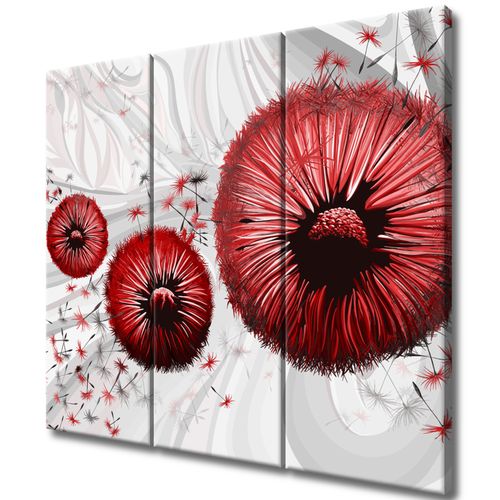 Obraz Drukowany 90X80 Czerwone Dmuchawce 2 na Arena.pl