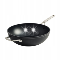 KitchenAid Forged Hardened Wok duża patelnia głęboka 30cm nieprzywierająca