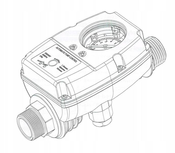 WŁĄCZNIK WYŁĄCZNIK CIŚNIENIOWY STEROWNIK AUTOMATYCZNY SUCHOBIEG PC-59 POMPY zdjęcie 2